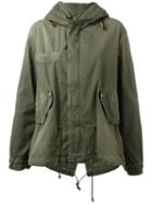 Mr & Mrs Italy Hooded Parka Jacket, Women's, Size: Small, Green, Cotton