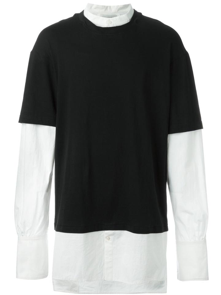 Faith Connexion T-shirt Detail Shirt - Black