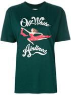 Off-white Printed T-shirt - Green