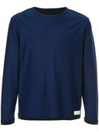 Cerruti 1881 Contrast Hem Sweatshirt - Blue