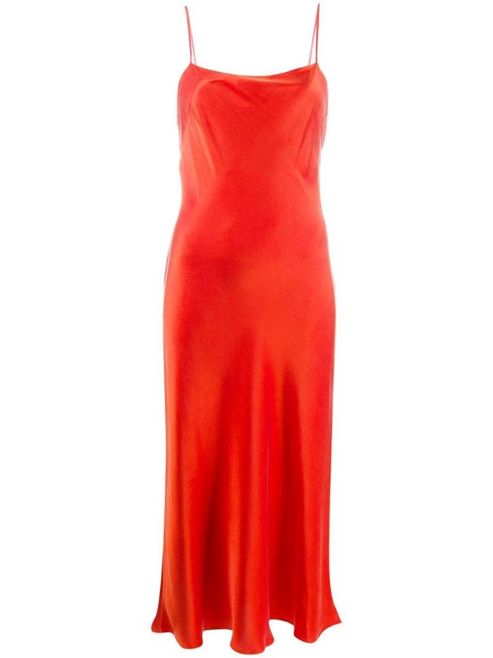 Bec & Bridge Flared Slip Midi Dress