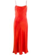 Bec & Bridge Flared Slip Midi Dress