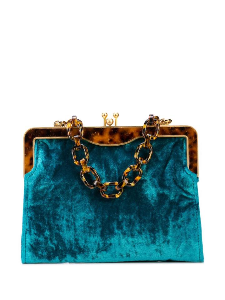 Edie Parker Aliza Clutch - Blue