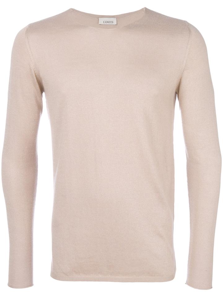 Laneus Rib Knit Sweater - Nude & Neutrals