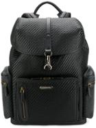 Z Zegna Multi-pocket Backpack - Black