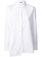 Jil Sander Asymmetric Oversized Shirt - White