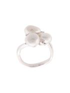 Baggins 18kt White Gold Three White South Sea Pearl And Diamond