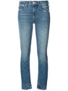 Mother Skinny Ankle-grazer Jeans - Blue