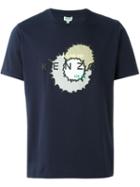 Kenzo Splash T-shirt, Men's, Size: L, Blue, Cotton