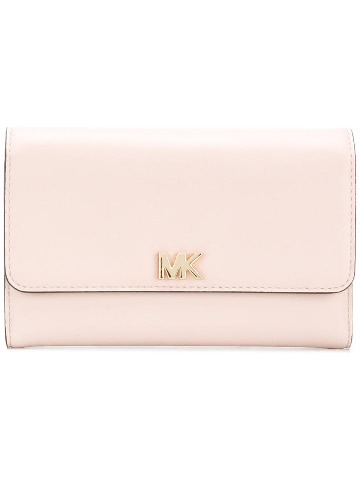 Michael Michael Kors Mott Large Wallet - Pink & Purple