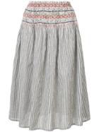 The Great Vista Embroidered Waist Skirt - Black