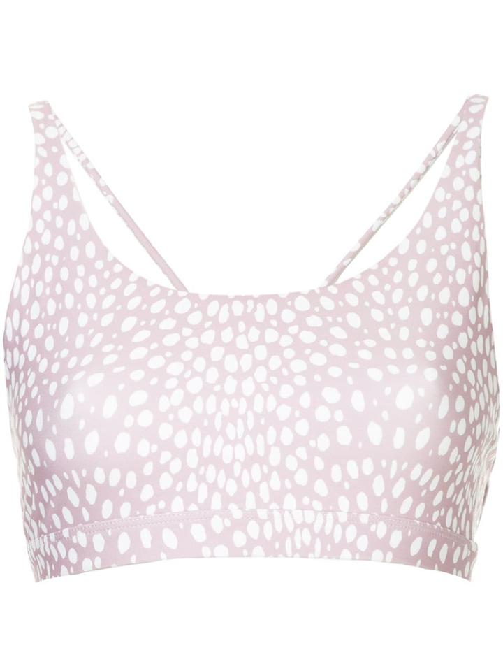 Nimble Activewear Flow Freely Sports Bra - Pink & Purple
