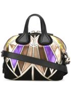 Givenchy Micro Nightingale Tote, Women's, Black, Calf Leather/calf Suede