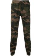 Hydrogen Camouflage Track Trousers - Green