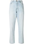 Saint Laurent Baggy High-waist Jeans - Blue