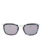Issey Miyake Square Frame Sunglasses - Blue