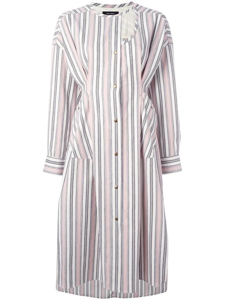Isabel Marant - Selby Shirt Dress - Women - Cotton - 36, White, Cotton