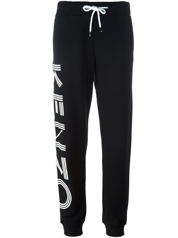 Kenzo Logo Print Track Pants