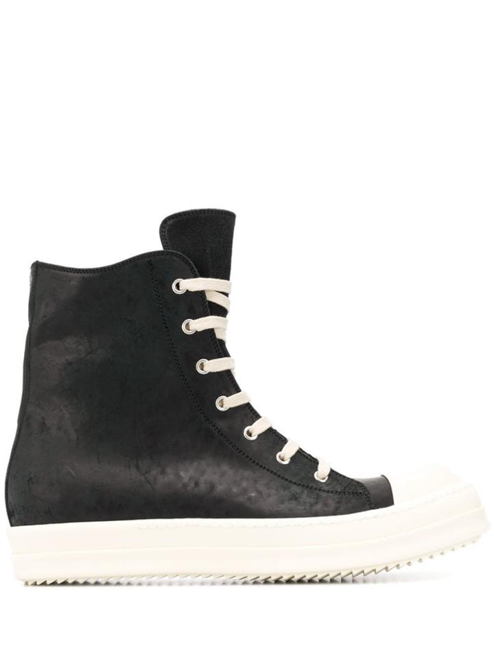 Rick Owens Babel Sneaker Boots - Black