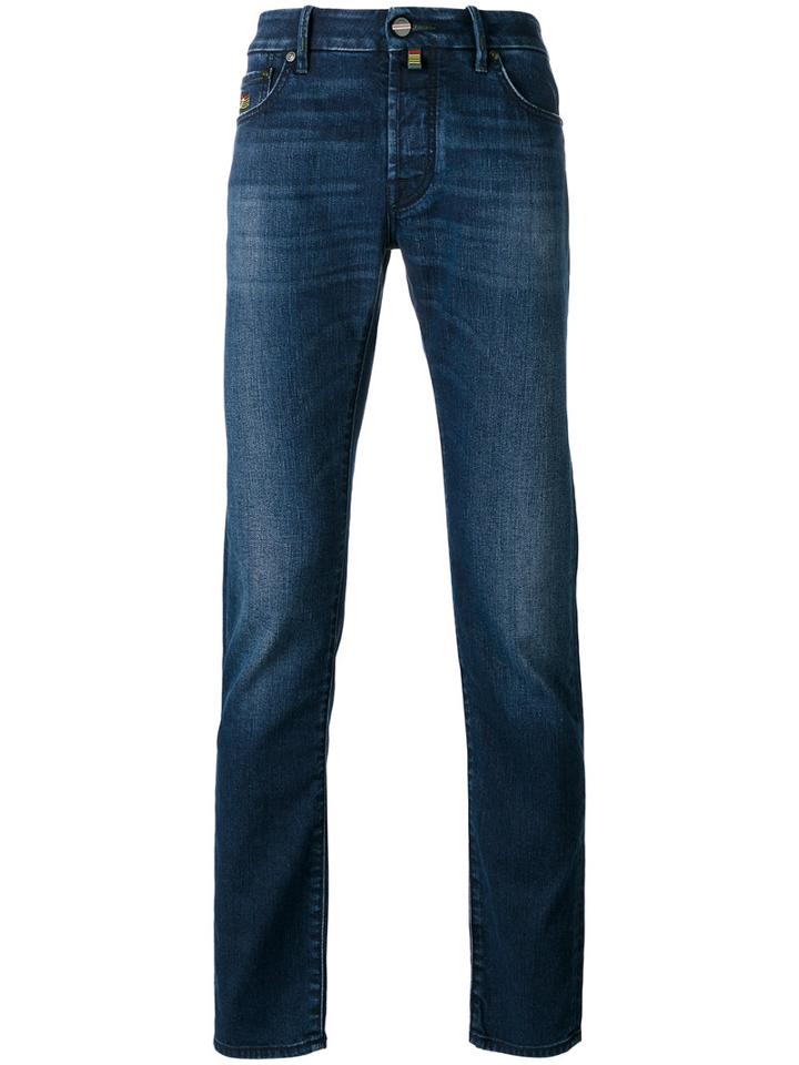 Jacob Cohen - Regular Jeans - Men - Cotton/spandex/elastane - 35, Blue, Cotton/spandex/elastane