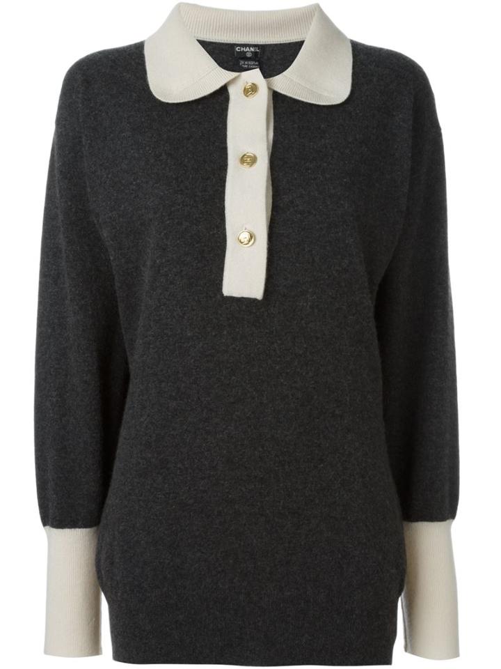 Chanel Vintage Polo-style Jumper