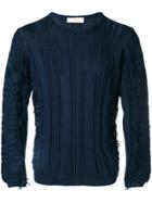 Maison Flaneur Long Sleeved Pullover - Blue