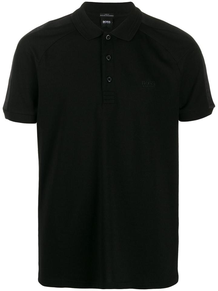 Boss Hugo Boss Logo Print Polo Shirt - Black