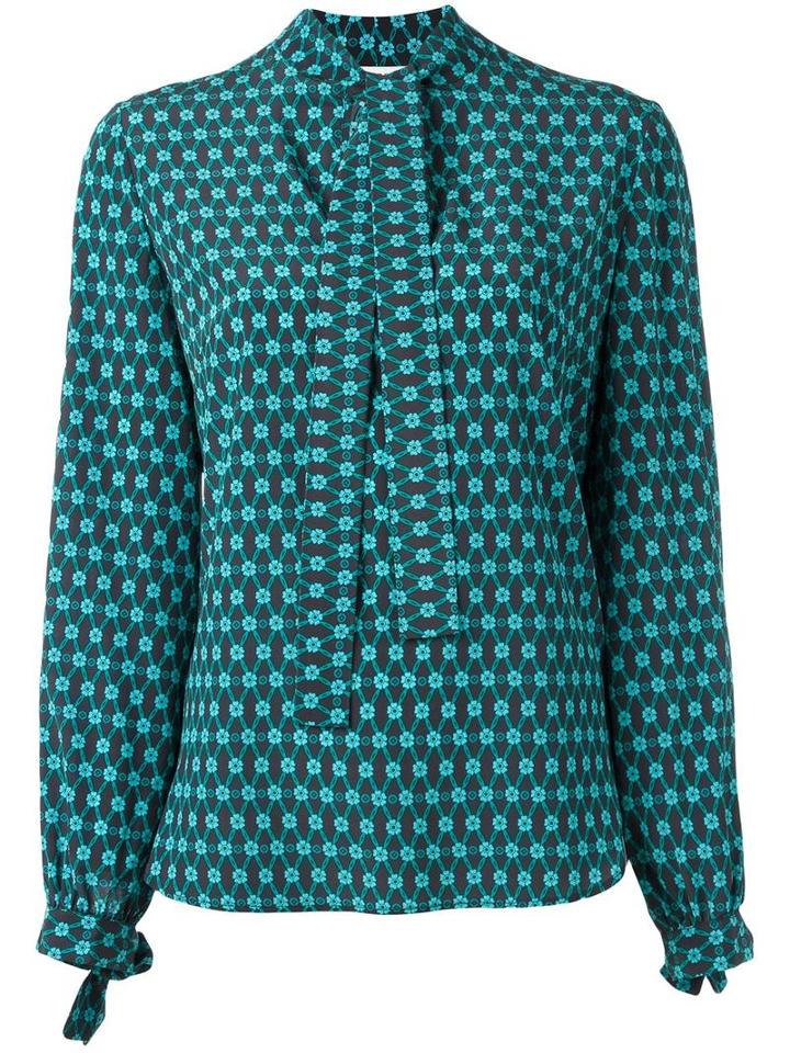 P.a.r.o.s.h. 'seventy' Shirt, Women's, Black, Silk/spandex/elastane