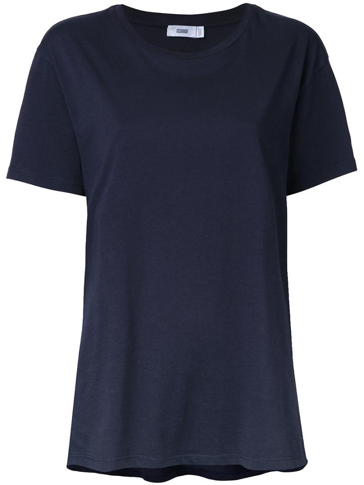 Closed Classic T-shirt, Women's, Size: Xl, Blue, Cotton
