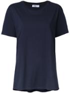 Closed Classic T-shirt, Women's, Size: Xl, Blue, Cotton