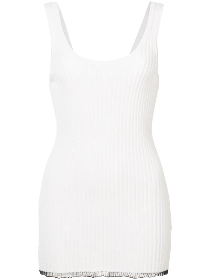 Proenza Schouler Ribbed Tank - White