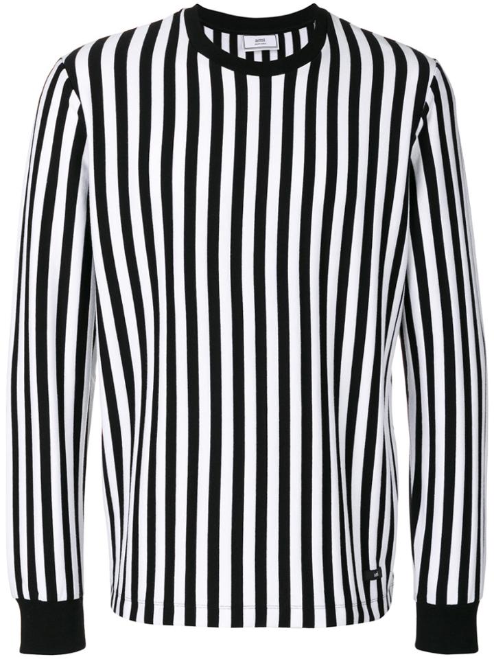 Ami Alexandre Mattiussi Long Sleeved T-shirt - Black