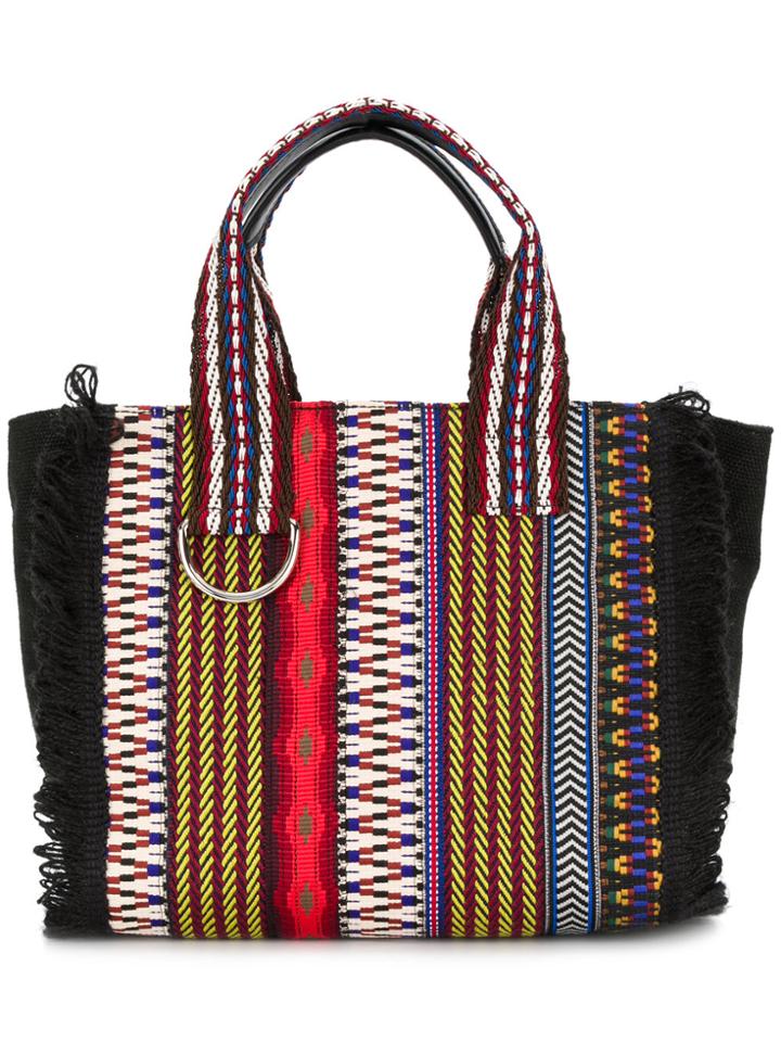 Etro Woven Tote Bag - Multicolour