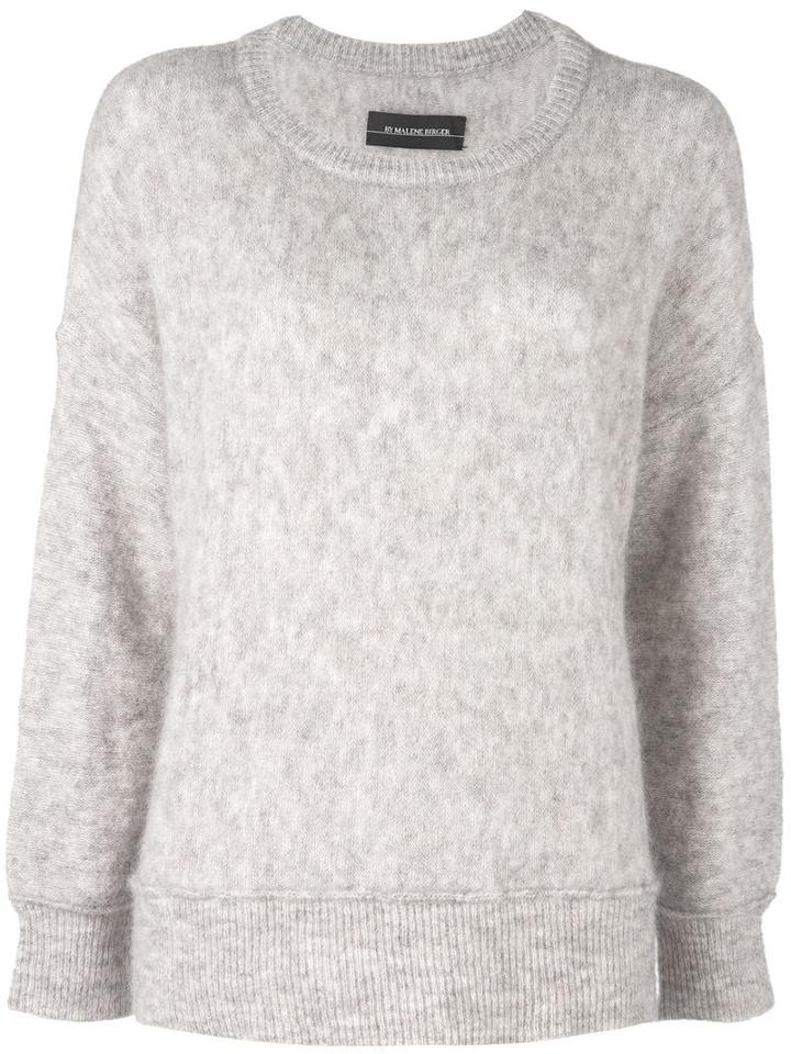 By Malene Birger Round Neck Jumper, Women's, Size: Small, Nude/neutrals, Polyamide/spandex/elastane/mohair/wool