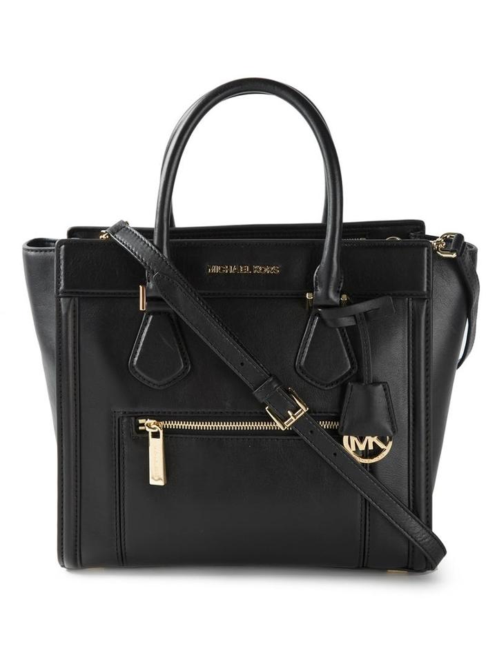Michael Michael Kors Zip Front Pocket Tote, Women's, Black