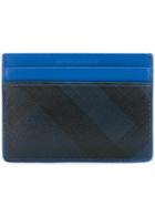 Burberry Reserved Style Cardholder - Blue