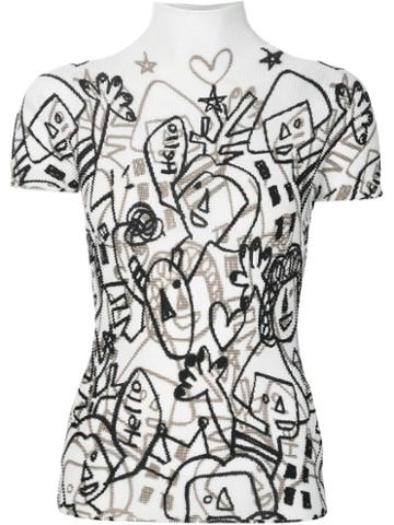 Issey Miyake Cauliflower 'hello' Top