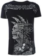 Philipp Plein Progress T-shirt, Men's, Size: M, Black, Cotton