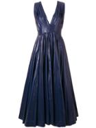 Calvin Klein 205w39nyc Flared Midi Dress - Blue