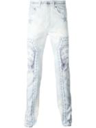 Givenchy Christ Print Jeans, Men's, Size: 44, Blue, Cotton