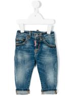 Dsquared2 Kids - Faded Jeans - Kids - Cotton/spandex/elastane - 36 Mth, Blue