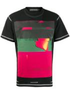 United Standard Abstract Graphic Print T-shirt - Black