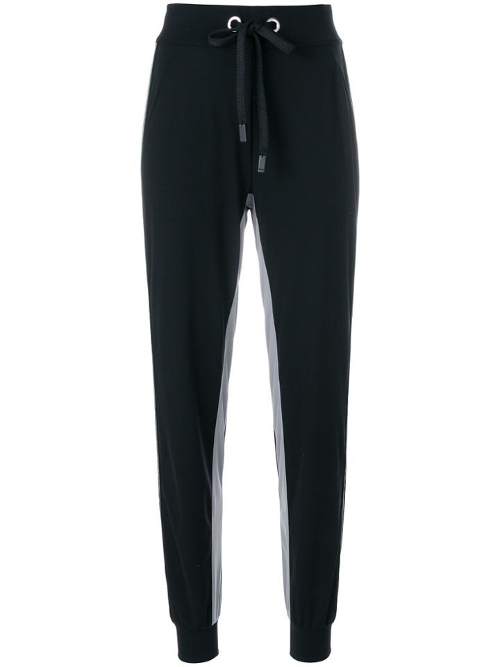 No Ka' Oi Side Stripe Joggers - Black