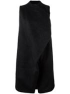 Federica Tosi Furry Sleeveless Coat