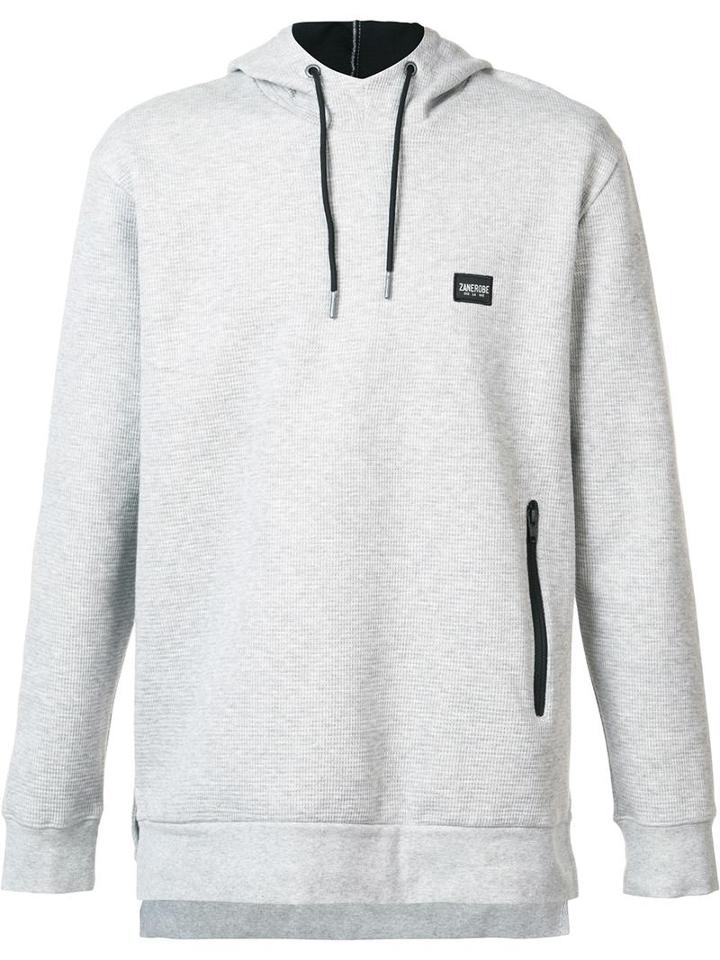 Zanerobe Classic Hoodie, Men's, Size: Medium, Grey, Cotton
