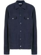 Our Legacy Chest Pocket Buttoned Shirt - Blue