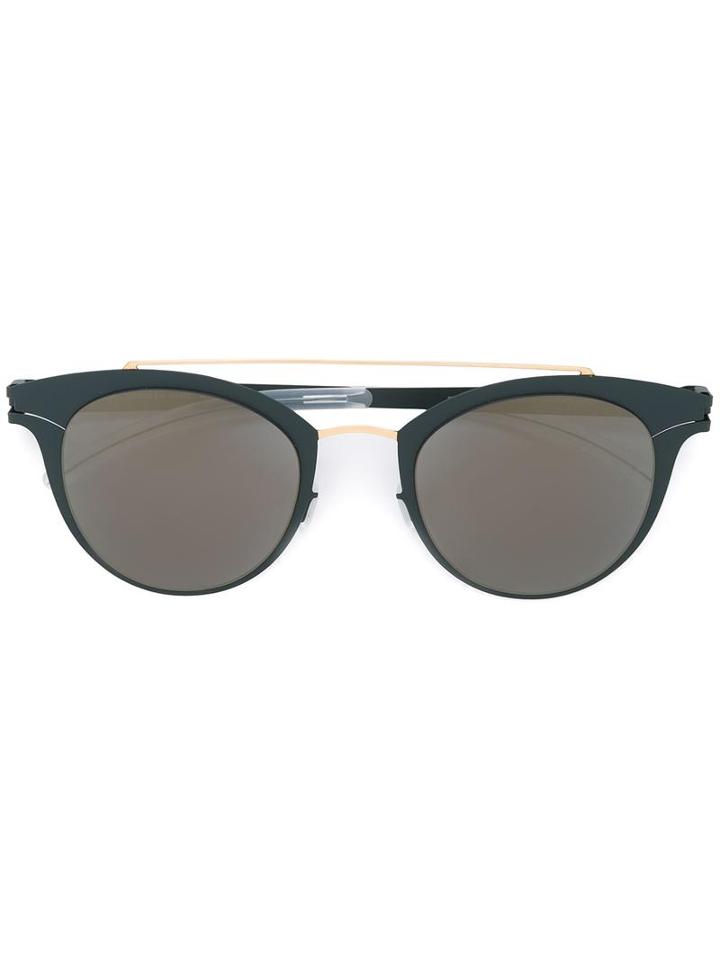 Mykita - 'margo' Sunglasses - Unisex - Metal (other) - One Size, Grey, Metal (other)