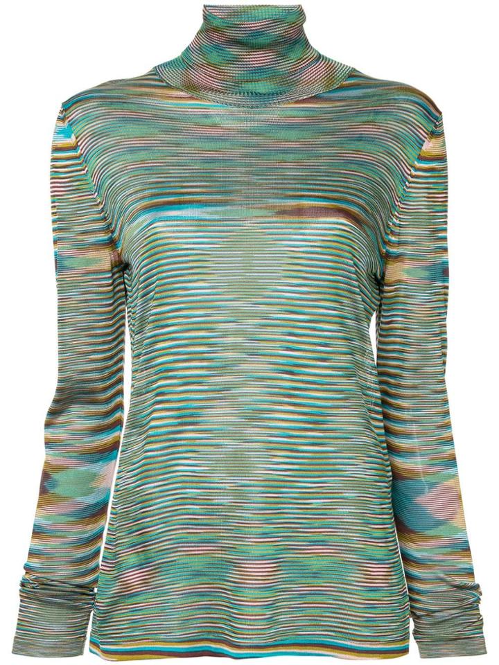 Missoni Roll Neck Jersey - Multicolour
