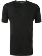 Y3 Sport Short Sleeve T-shirt, Men's, Size: Small, Black, Wool/polyamide