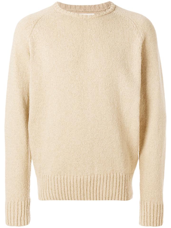 Universal Works Crew Neck Jumper - Nude & Neutrals